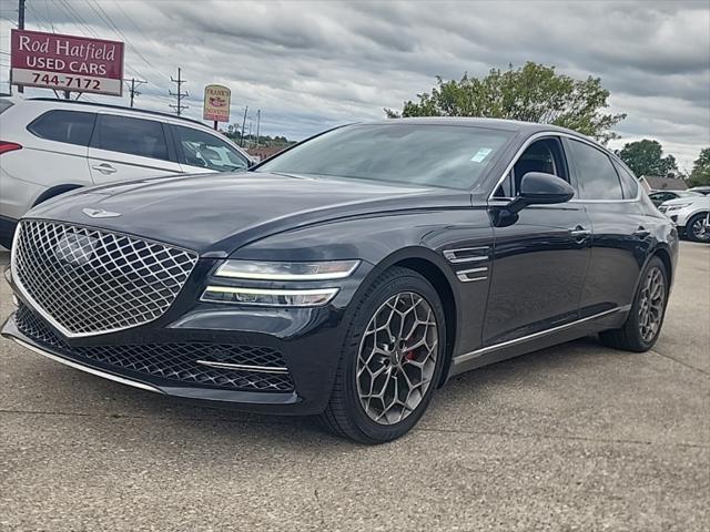 used 2021 Genesis G80 car, priced at $32,648