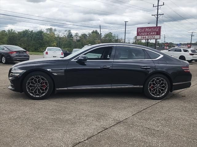 used 2021 Genesis G80 car, priced at $32,648