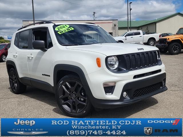 used 2021 Jeep Renegade car, priced at $16,988