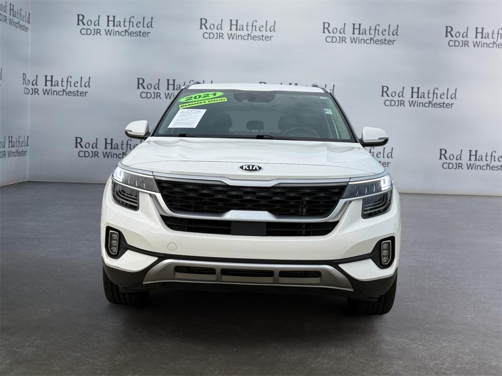used 2021 Kia Seltos car, priced at $18,488