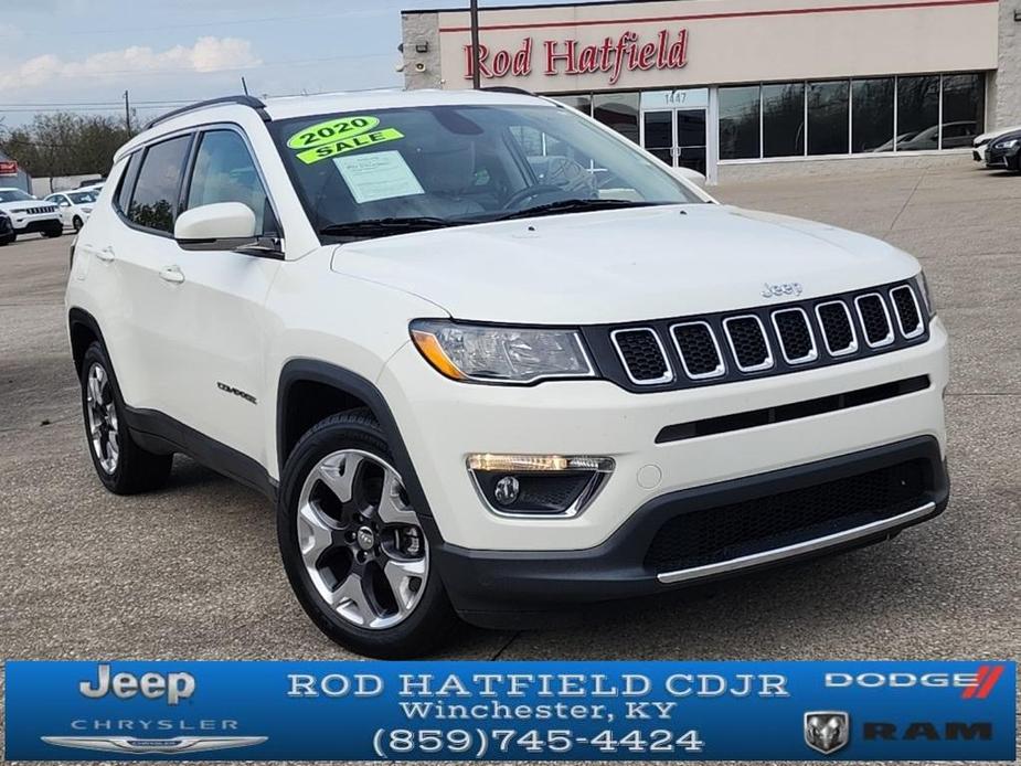 used 2020 Jeep Compass car, priced at $15,788