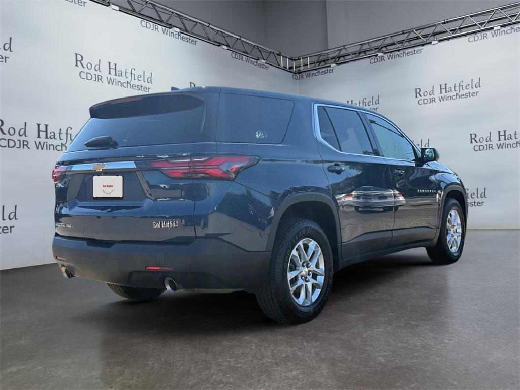 used 2022 Chevrolet Traverse car, priced at $25,488