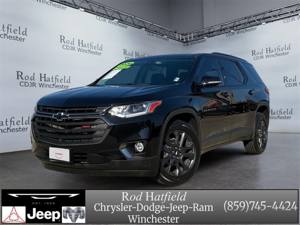 used 2020 Chevrolet Traverse car, priced at $27,988