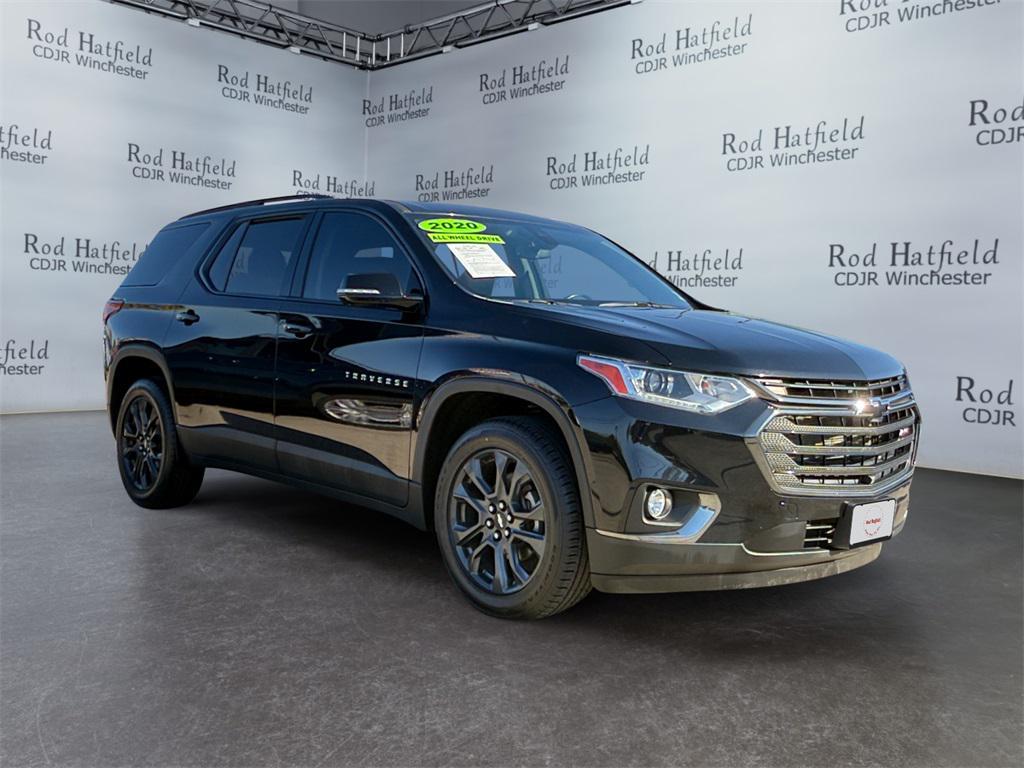 used 2020 Chevrolet Traverse car, priced at $27,988