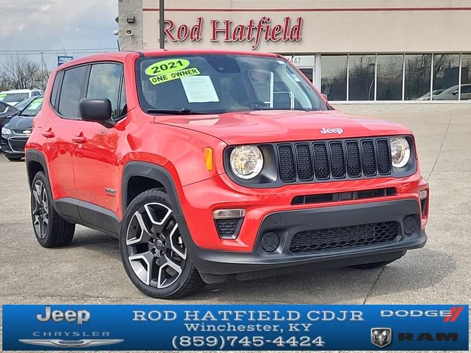 used 2021 Jeep Renegade car, priced at $16,988
