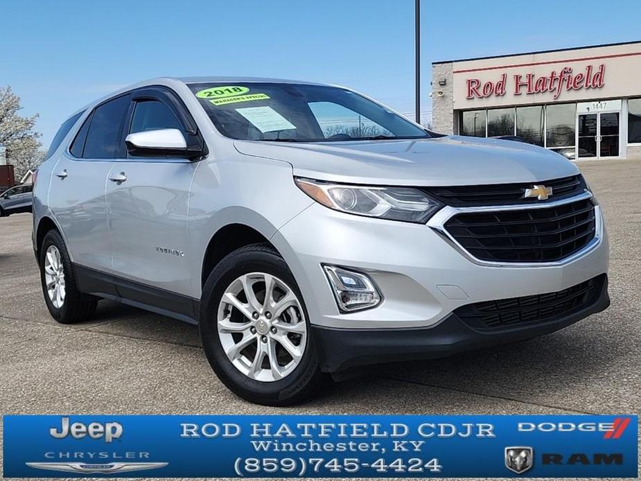 used 2018 Chevrolet Equinox car, priced at $14,388