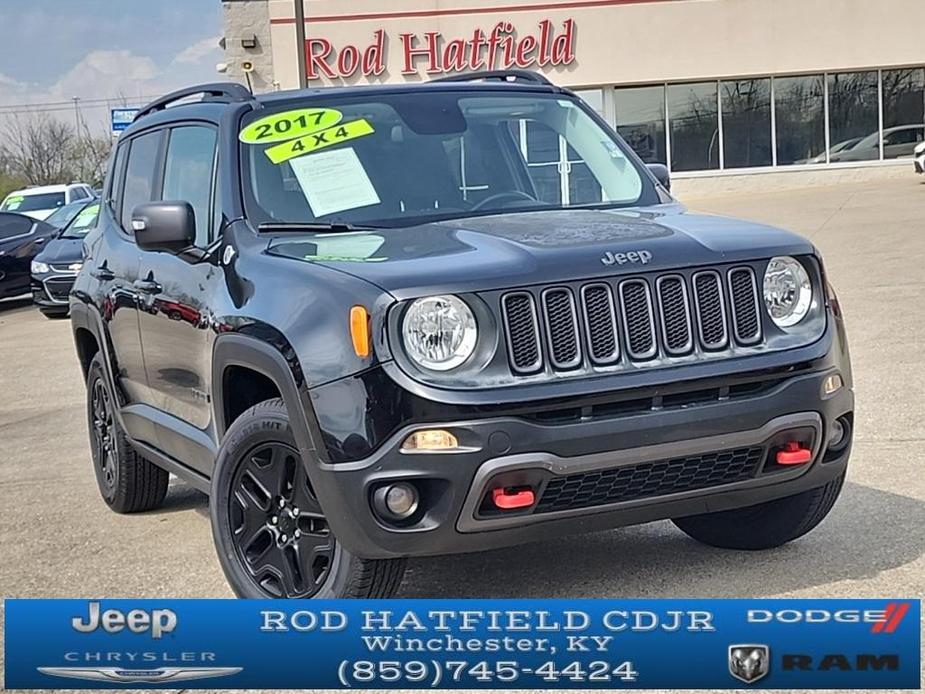 used 2017 Jeep Renegade car, priced at $17,488