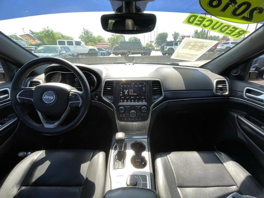 used 2018 Jeep Grand Cherokee car, priced at $16,988