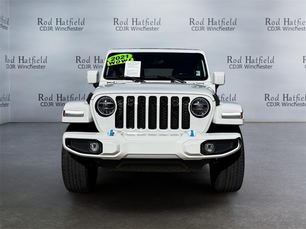 used 2021 Jeep Wrangler Unlimited 4xe car, priced at $33,988