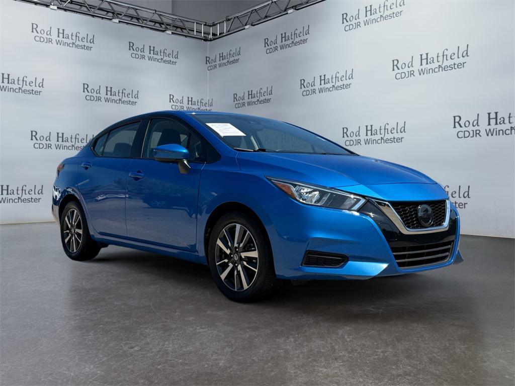 used 2021 Nissan Versa car, priced at $11,988