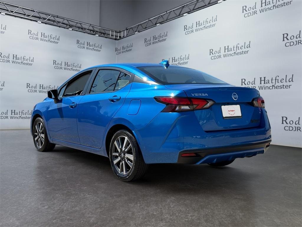 used 2021 Nissan Versa car, priced at $11,988