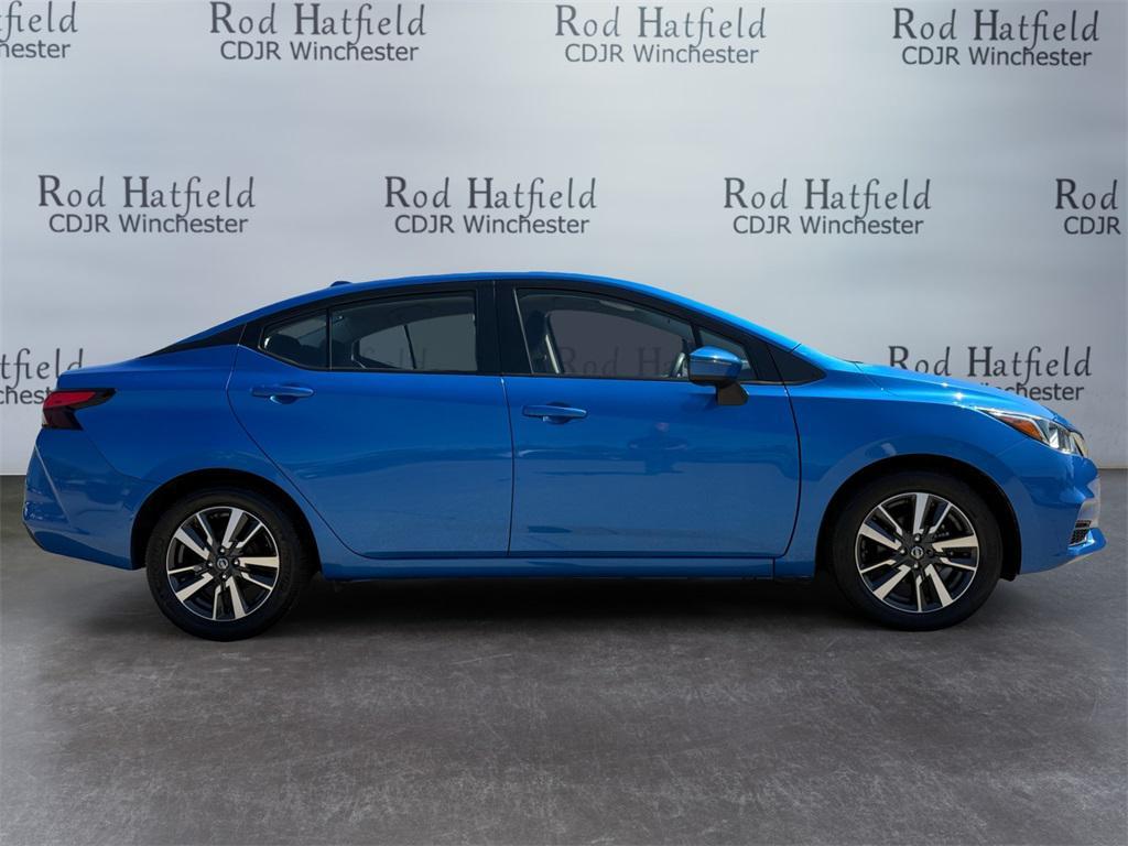 used 2021 Nissan Versa car, priced at $11,988