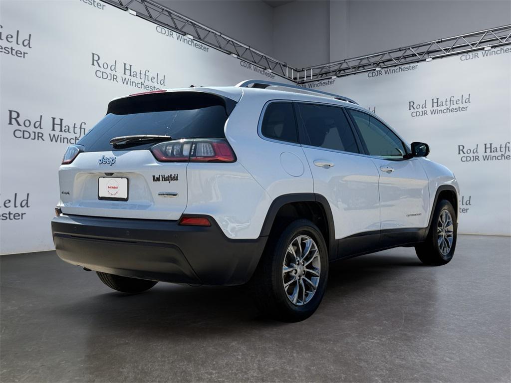 used 2021 Jeep Cherokee car, priced at $17,980