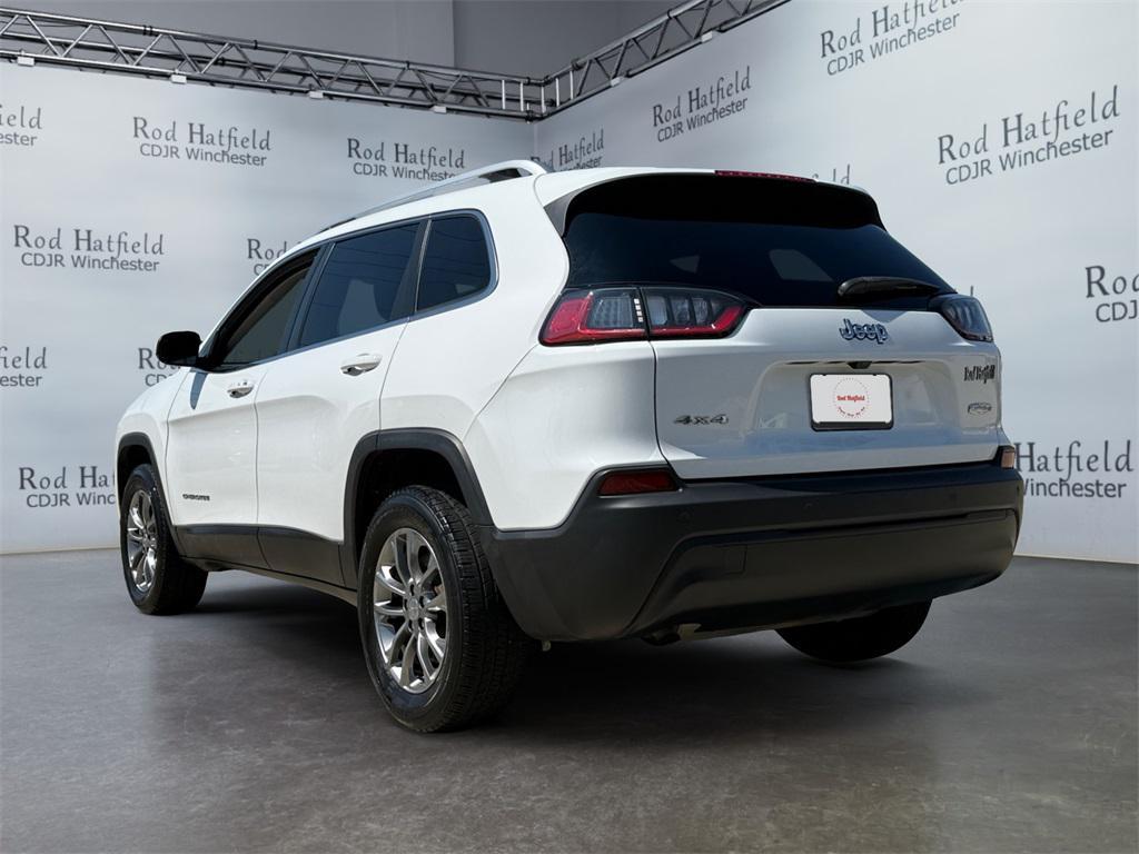 used 2021 Jeep Cherokee car, priced at $17,980