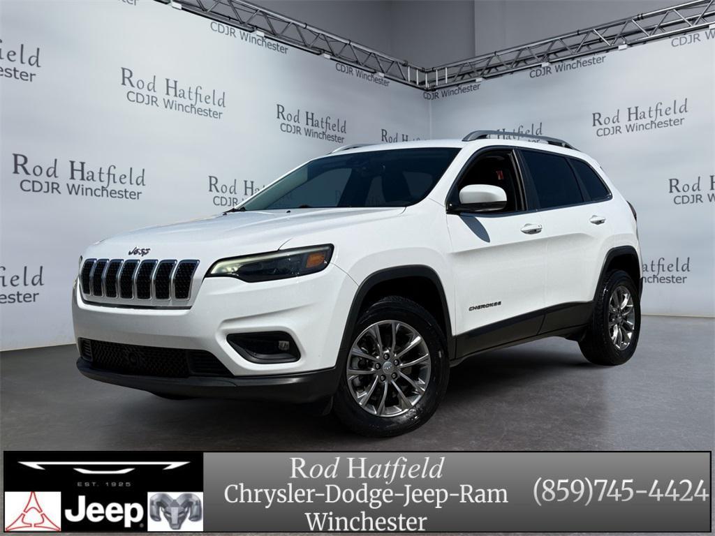 used 2021 Jeep Cherokee car, priced at $17,980