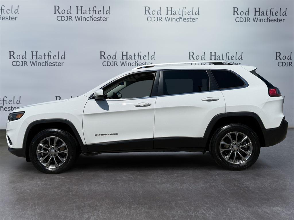 used 2021 Jeep Cherokee car, priced at $17,980