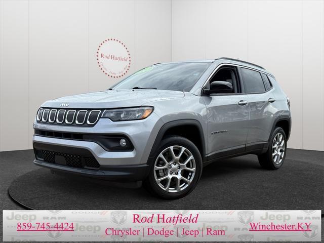 used 2022 Jeep Compass car, priced at $21,988