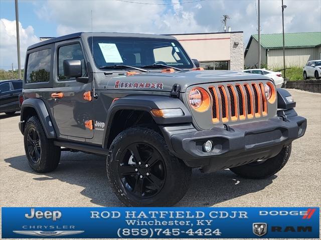 used 2021 Jeep Wrangler car, priced at $27,988