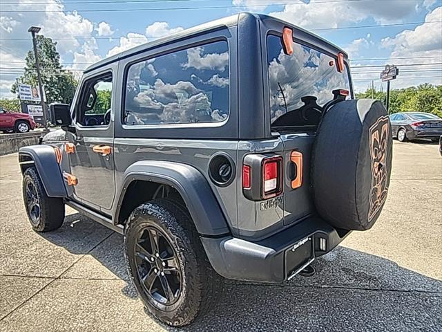 used 2021 Jeep Wrangler car, priced at $27,988