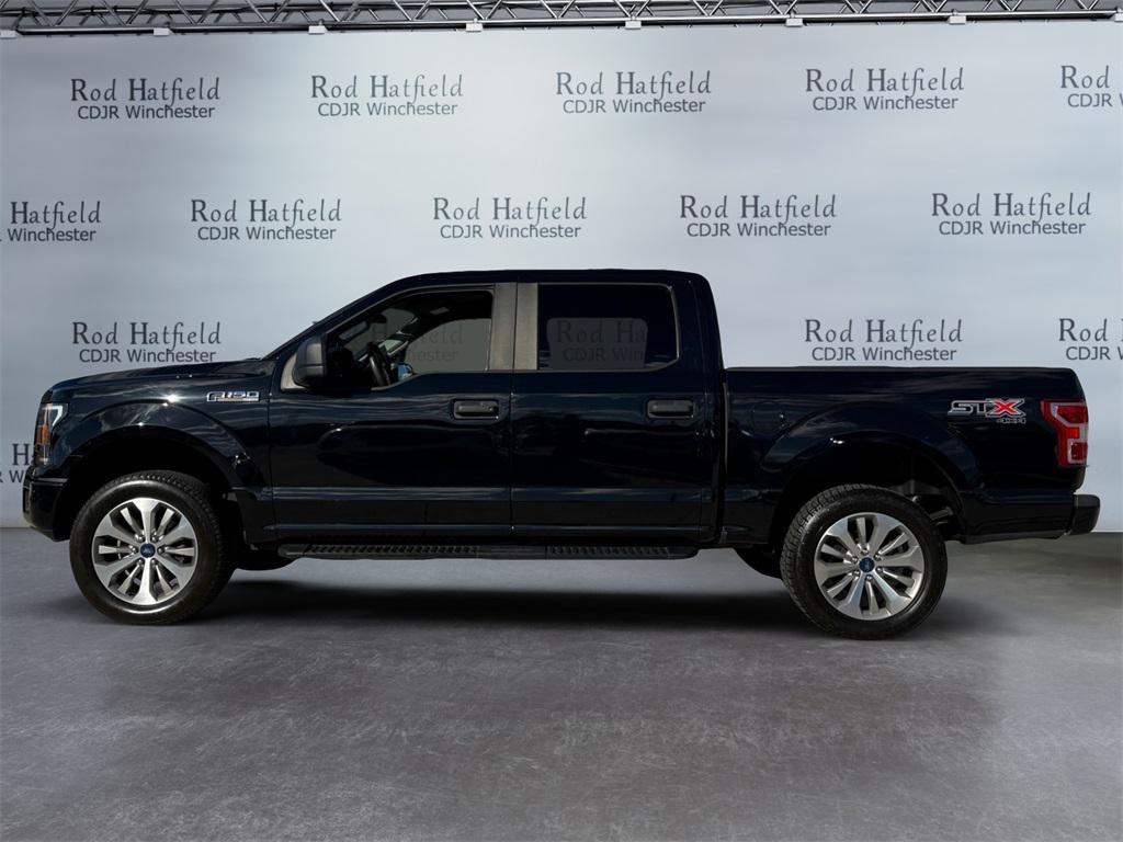 used 2018 Ford F-150 car, priced at $23,988