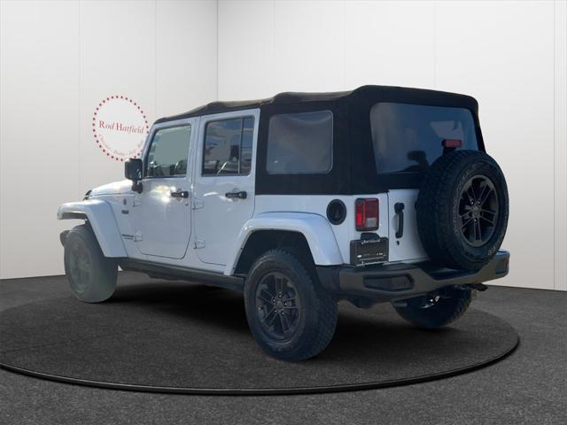 used 2017 Jeep Wrangler Unlimited car, priced at $19,788