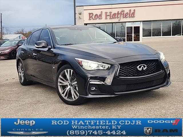 used 2019 INFINITI Q50 car, priced at $20,988