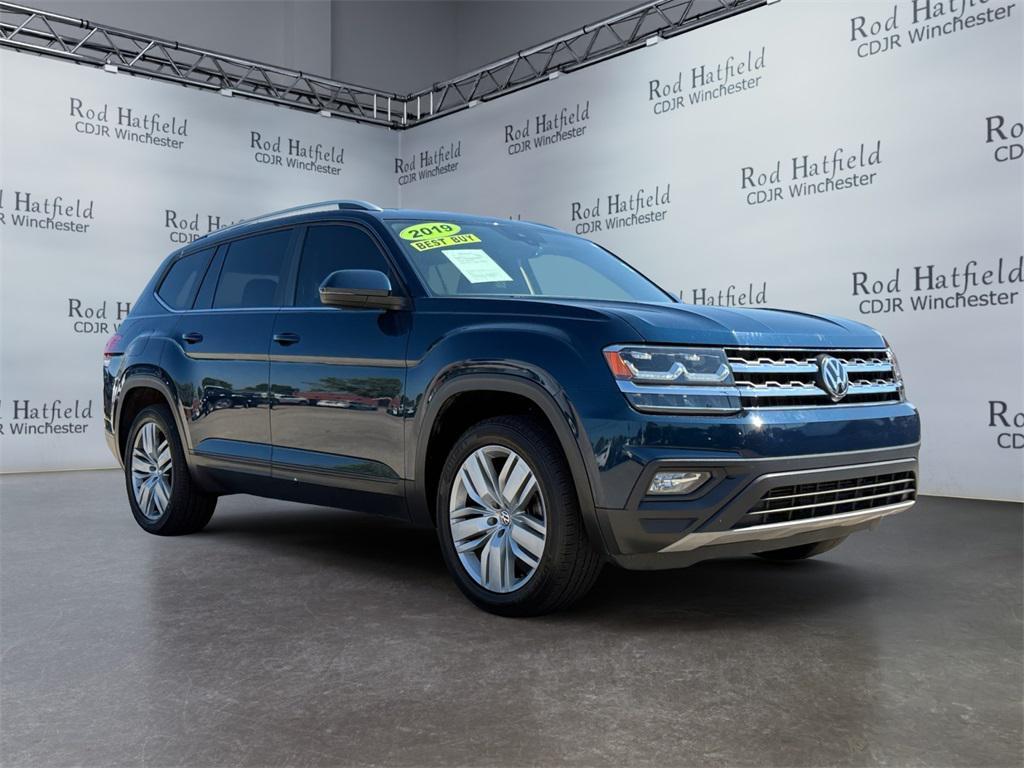 used 2019 Volkswagen Atlas car, priced at $19,988