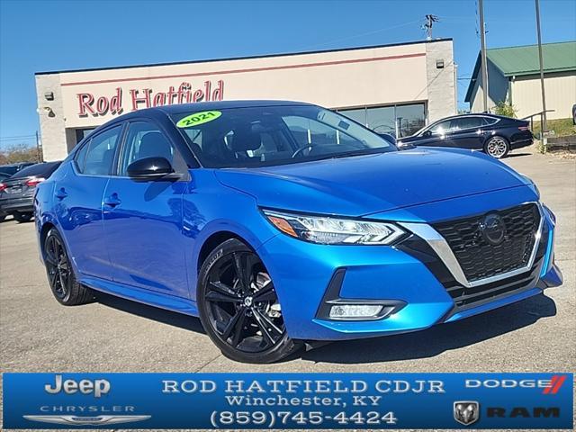 used 2021 Nissan Sentra car, priced at $18,988