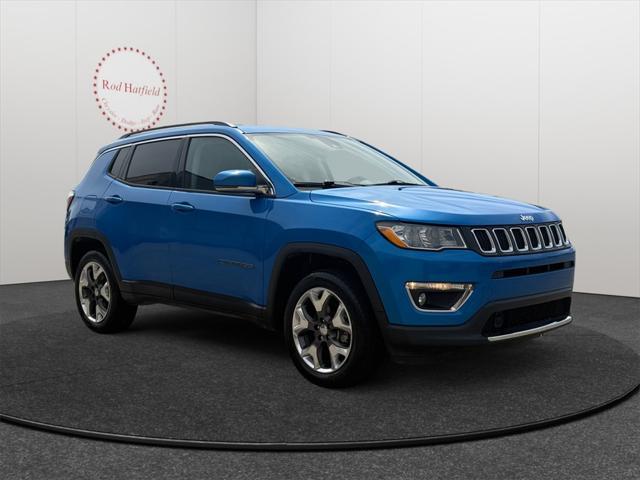 used 2021 Jeep Compass car, priced at $19,488