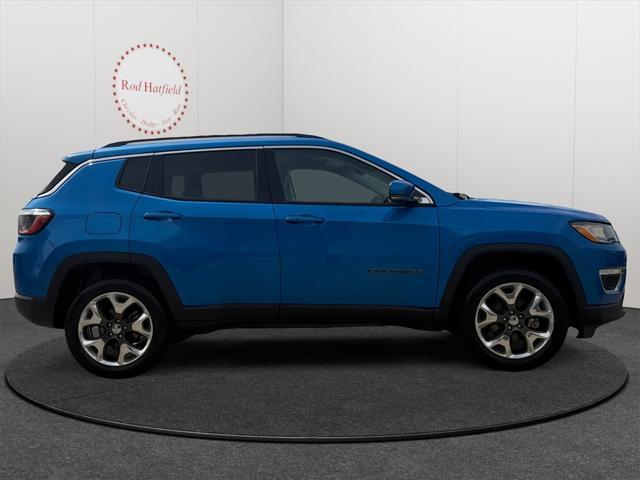 used 2021 Jeep Compass car, priced at $19,488