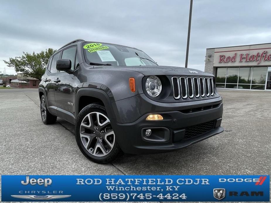 used 2018 Jeep Renegade car, priced at $12,988