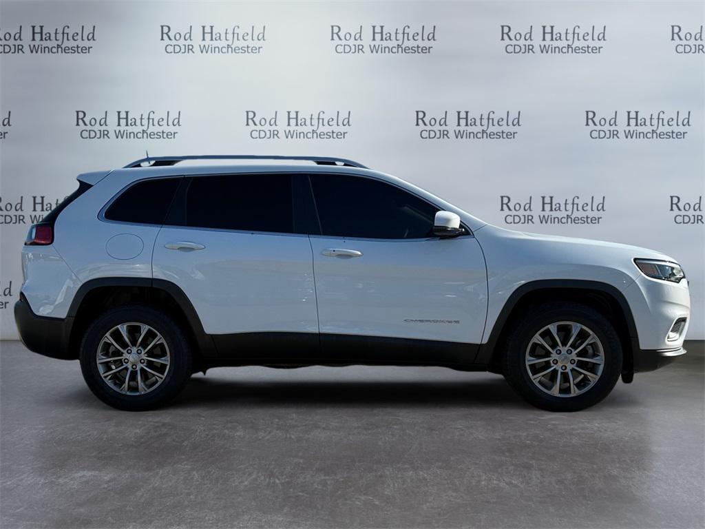 used 2021 Jeep Cherokee car, priced at $21,688