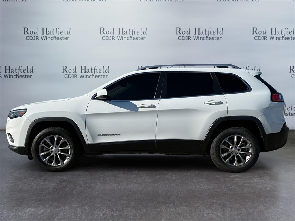 used 2021 Jeep Cherokee car, priced at $21,688