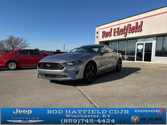 used 2021 Ford Mustang car, priced at $25,608