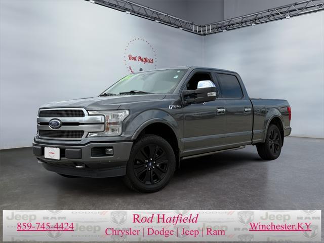 used 2018 Ford F-150 car, priced at $34,488