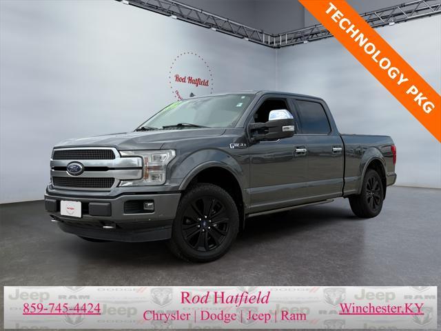used 2018 Ford F-150 car, priced at $33,988