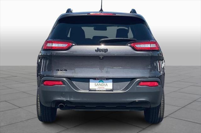 used 2018 Jeep Cherokee car, priced at $17,600