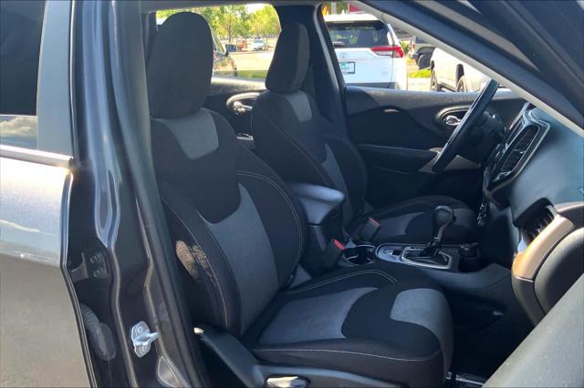used 2018 Jeep Cherokee car, priced at $17,600