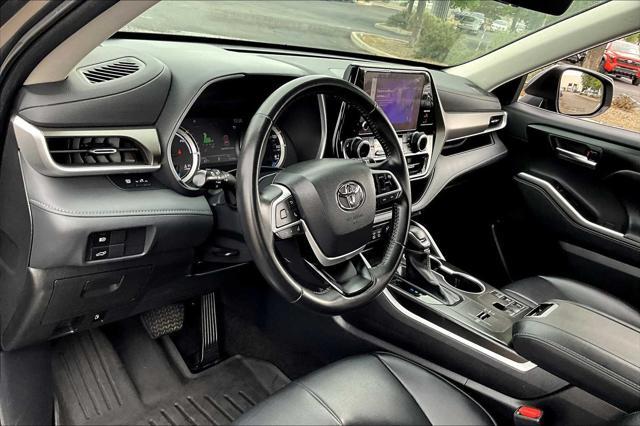 used 2023 Toyota Highlander Hybrid car, priced at $45,170