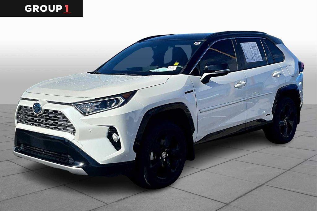 used 2021 Toyota RAV4 Hybrid car, priced at $32,910