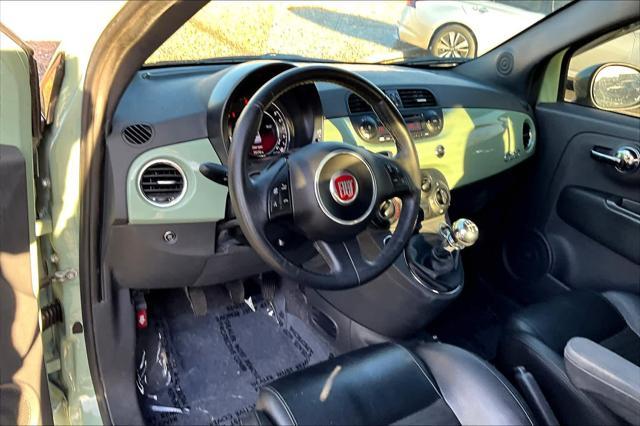 used 2015 FIAT 500 car, priced at $9,700