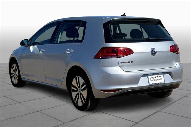 used 2016 Volkswagen e-Golf car, priced at $13,340