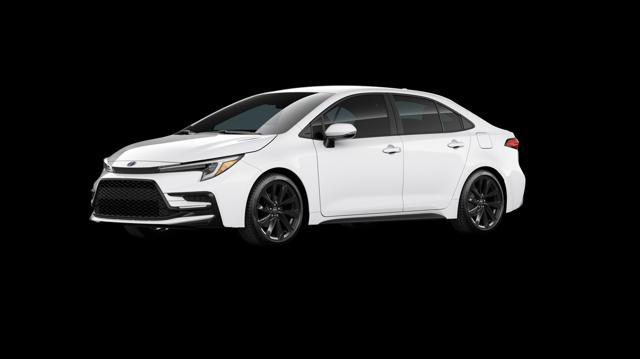 new 2025 Toyota Corolla Hybrid car, priced at $28,098