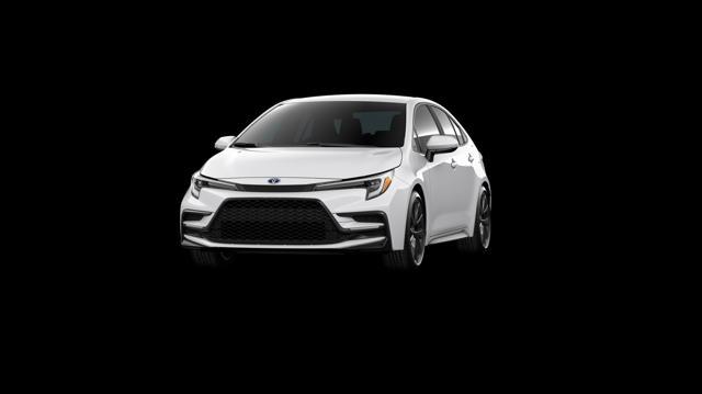 new 2025 Toyota Corolla Hybrid car, priced at $28,098