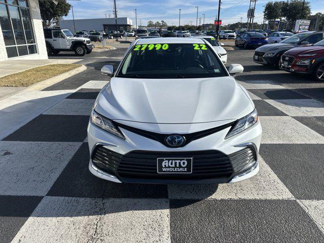 used 2022 Toyota Camry Hybrid car, priced at $27,990