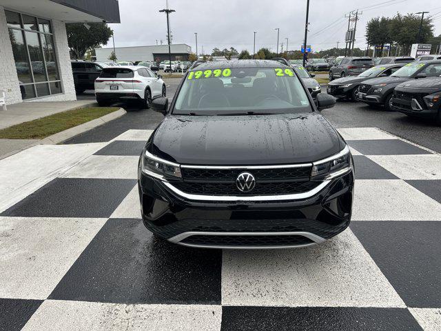 used 2024 Volkswagen Taos car, priced at $19,990