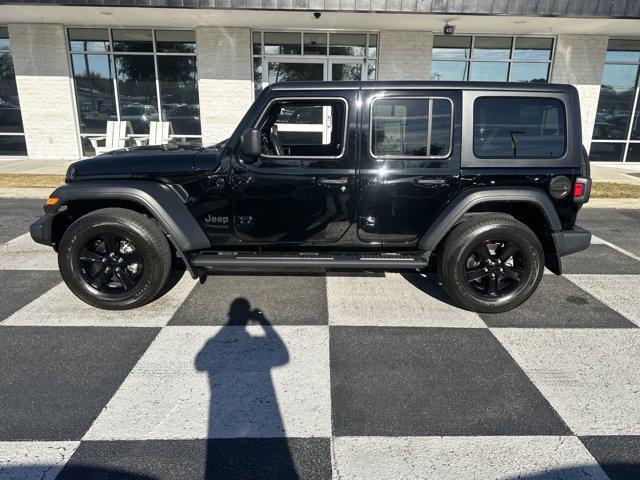 used 2022 Jeep Wrangler Unlimited car, priced at $31,990