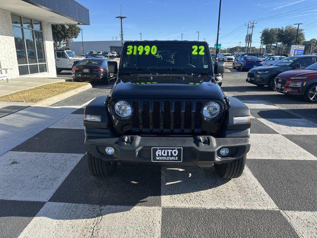 used 2022 Jeep Wrangler Unlimited car, priced at $31,990