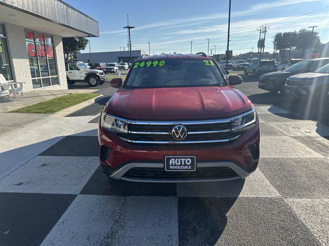 used 2021 Volkswagen Atlas car, priced at $24,990