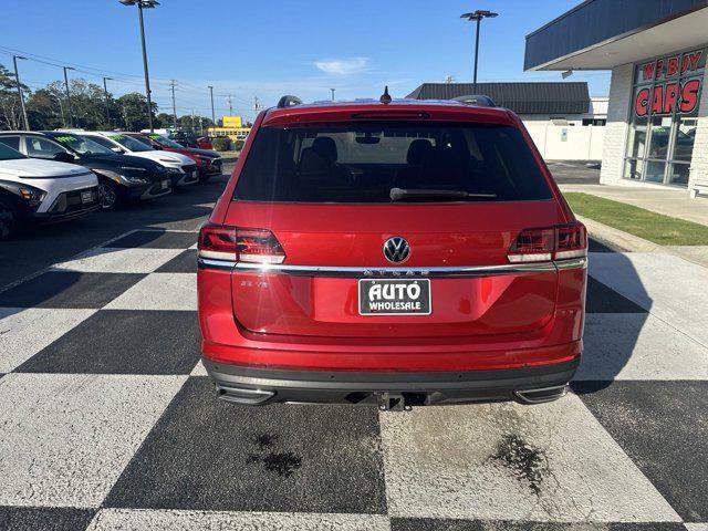 used 2021 Volkswagen Atlas car, priced at $24,990